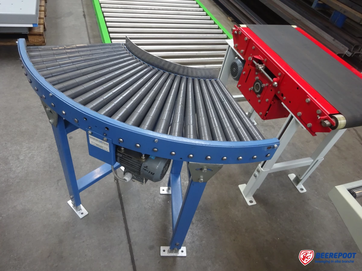 Drive rollenbaanbocht